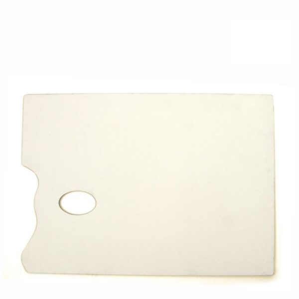 Rectangular wooden palette, primed fibreboard, ROSA Studio