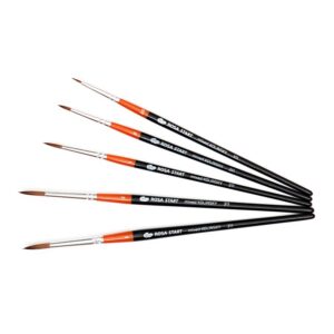 Kolinsky Round Brush, 311, Short Handle, ROSA Studio