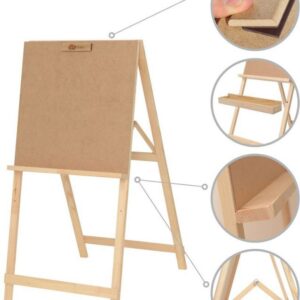 Мольберт-хлопушка стаціонарний сосна 60х85х115см ROSA Studio