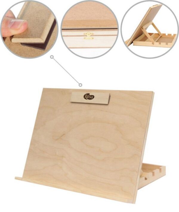 Easel-sketch board, tabletop, A3, plywood, ROSA Studio