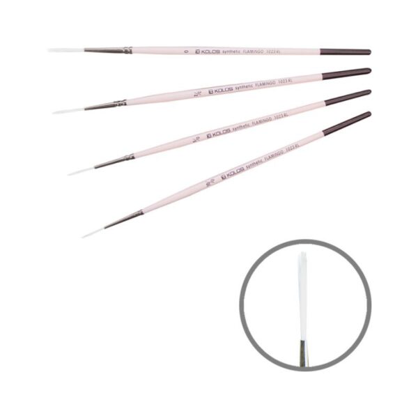 Synthetic Liner, Flamingo 1023RL, Short Handle, KOLOS