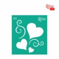 Трафарет самокл. 13х20см ROSA TALENT