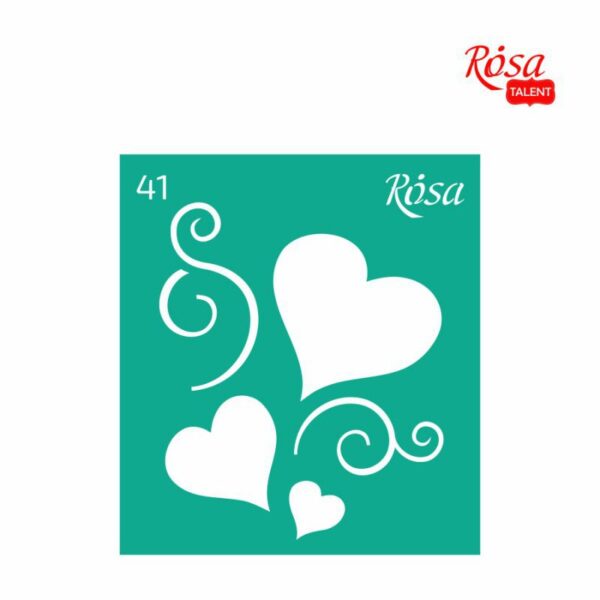 Трафарет самокл. 13х20см ROSA TALENT