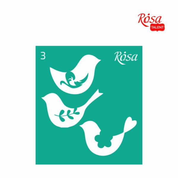 Трафарет самокл. 13х20см ROSA TALENT