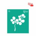 Трафарет самокл. 13х20см ROSA TALENT
