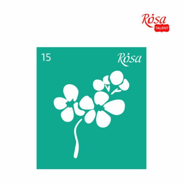 Трафарет самокл. 13х20см ROSA TALENT