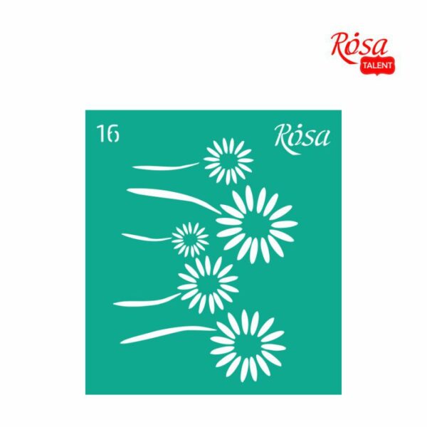 Трафарет самокл. 13х20см ROSA TALENT