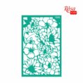 Adhesive Stencil 13x20 cm ROSA TALENT