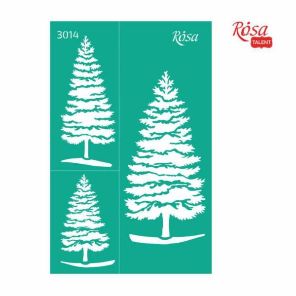 Adhesive Stencil 13x20 cm ROSA TALENT