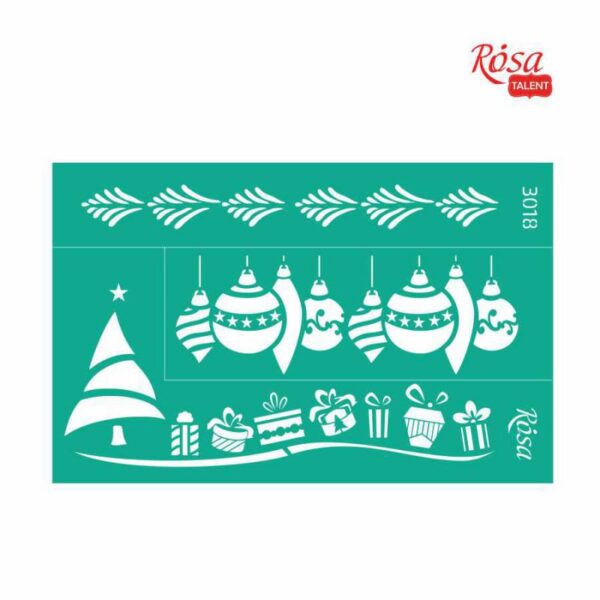 Трафарет самокл. 13х20см ROSA TALENT