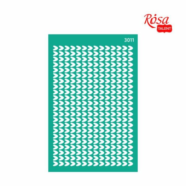 Adhesive Stencil 13x20 cm ROSA TALENT