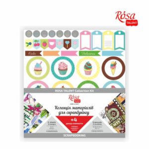 Scrapbooking collection „Cake delicious“ ROSA TALENT