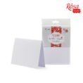 A set of workpieces for leaflets 5 pcs. 16,8х12 220 g/m2 ROSA TALENT