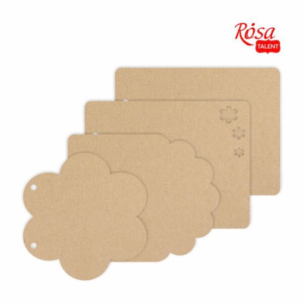 Заготовки для альбомів „Ажур“ 20х20,5см 4 ст. ROSA TALENT