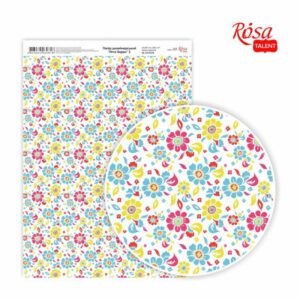 Matt paper double-sided „Love“ 21х29,7cm 200g/m2 ROSA TALENT