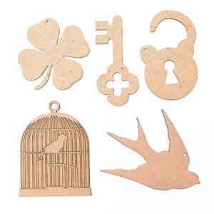 Sets of workpieces on the "Winter themes" plywood stand ROSA TALENT