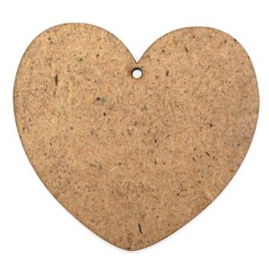 Preparation Heart of the fiberboard 10x10.4 cm 4 pc. ROSA TALENT