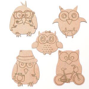 Butterfly blank, plywood 6 pcs. ROSA TALENT