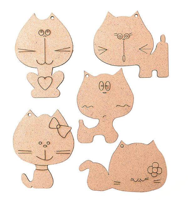 Заготовка „Метелики“ фанера 6 шт. ROSA TALENT