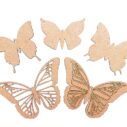 Заготовка „Метелики“ фанера 6 шт. ROSA TALENT