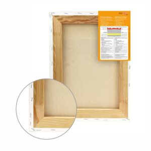 Stretched Canvas, MEDIUM, fine grain, cotton ROSA Gallery