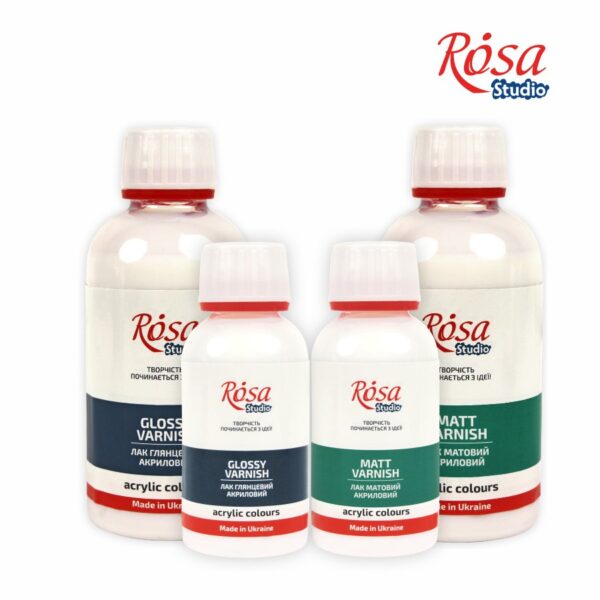 Лак акриловий матовий ROSA Studio