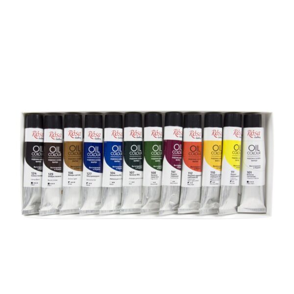 Oil paint set 24*20 ml, ROSA Gallery