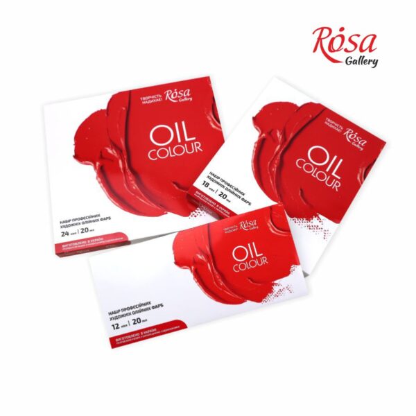 Oil paint set 24*20 ml, ROSA Gallery