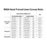 Hand Primed Linen Canvas Rolls ROSA
