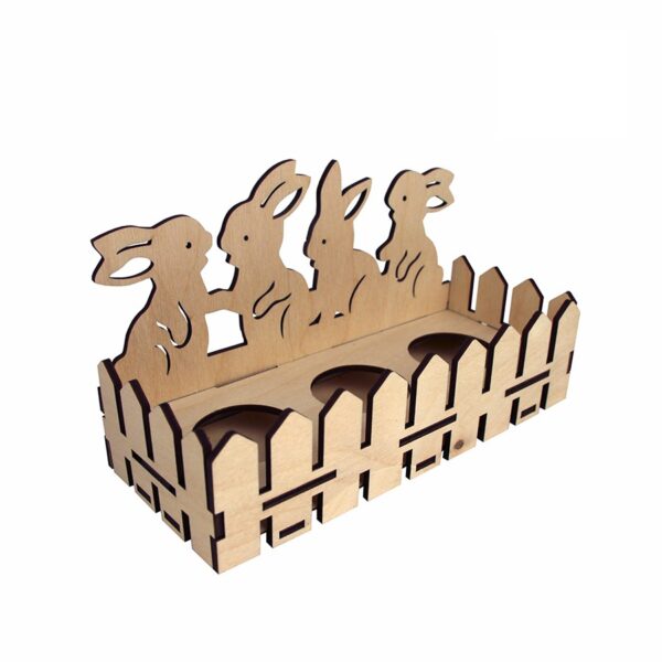 Заготовка „Великодній кролик“ на підставці МДФ ROSA TALENT