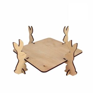 Preparation of "Easter Rabbit" on the stand of MDF ROSA TALENT