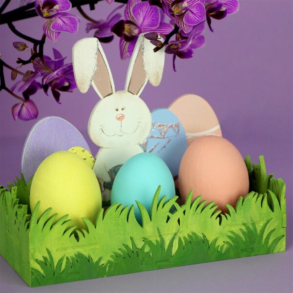 Заготовка „Великодній кролик“ на підставці МДФ ROSA TALENT