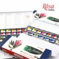 Набір акварельних фарб "Класика" 12 кольорів ROSA Gallery