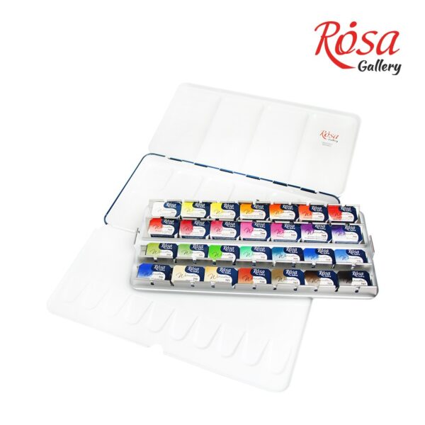 Набір акварельних фарб "Класика" 12 кольорів ROSA Gallery