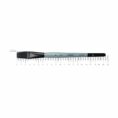 Synthetic Flat Brush, Snow 1098F, Long Handle, KOLOS by ROSA