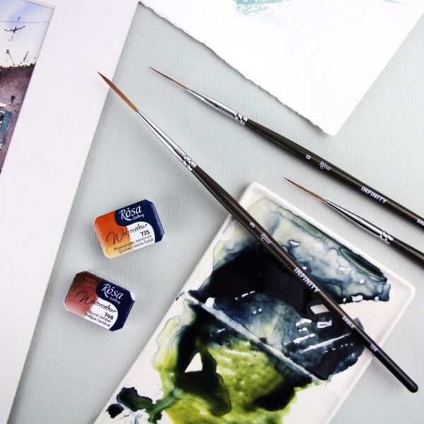 Синтетика плоска, Snow 1098F, д.р. пензель KOLOS