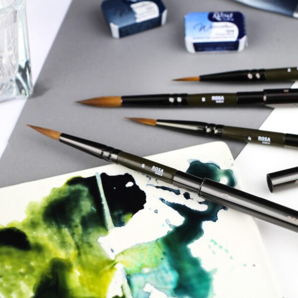 Соболь круглий TRAVEL BRUSH OCEAN 168 к.р. пензель ROSA