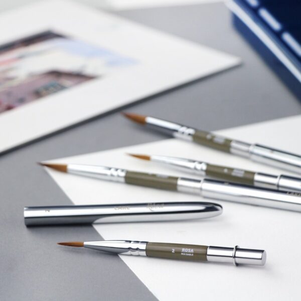 Соболь круглий TRAVEL BRUSH OCEAN 168 к.р. пензель ROSA