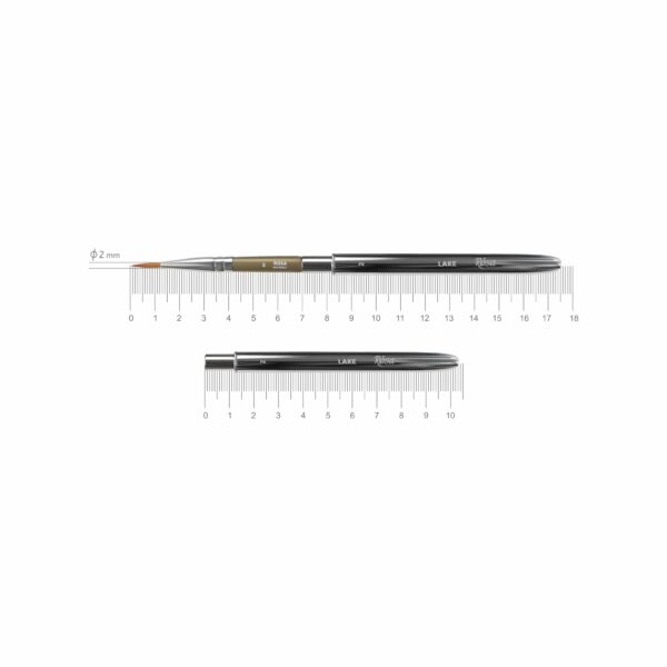 Соболь круглий TRAVEL BRUSH OCEAN 168 к.р. пензель ROSA