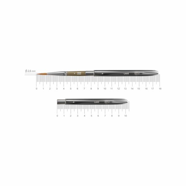 Соболь круглий TRAVEL BRUSH OCEAN 168 к.р. пензель ROSA