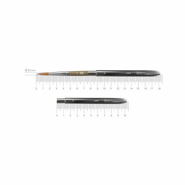 Соболь круглий TRAVEL BRUSH OCEAN 168 к.р. пензель ROSA