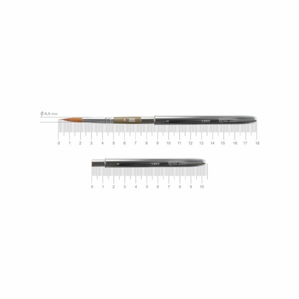 Соболь круглий TRAVEL BRUSH OCEAN 168 к.р. пензель ROSA