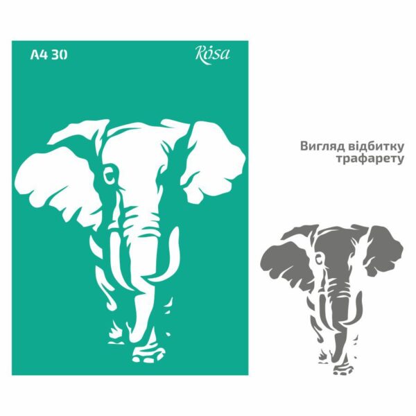 Adhesive Stencil „Tags. Frames“ 13x20 cm ROSA TALENT