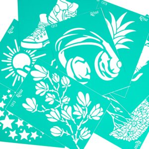 Adhesive Stencil „Floristics“ А4 ROSA TALENT