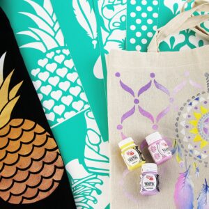 Adhesive Stencil „Floristics“ А4 ROSA TALENT