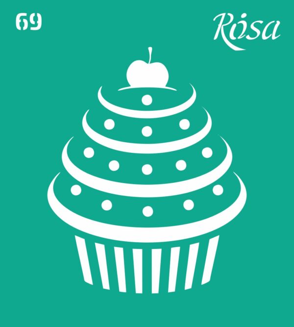 Трафарет самокл. 13х20см ROSA TALENT