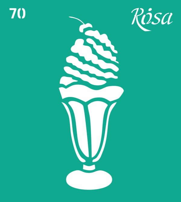 Трафарет самокл. 13х20см ROSA TALENT