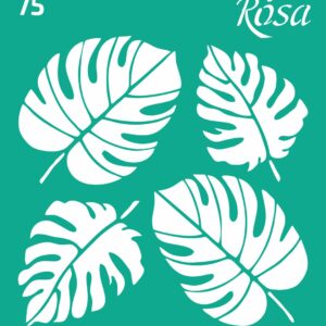 Adhesive Stencil 13x20 cm ROSA TALENT