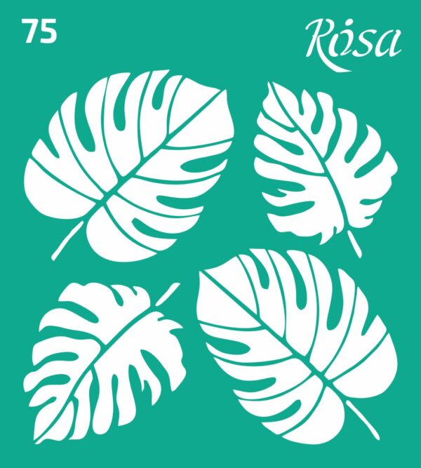 Adhesive Stencil 13x20 cm ROSA TALENT