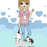 „Little friends“, набір-стандарт, картина за номерами, 35х45см, ROSA START